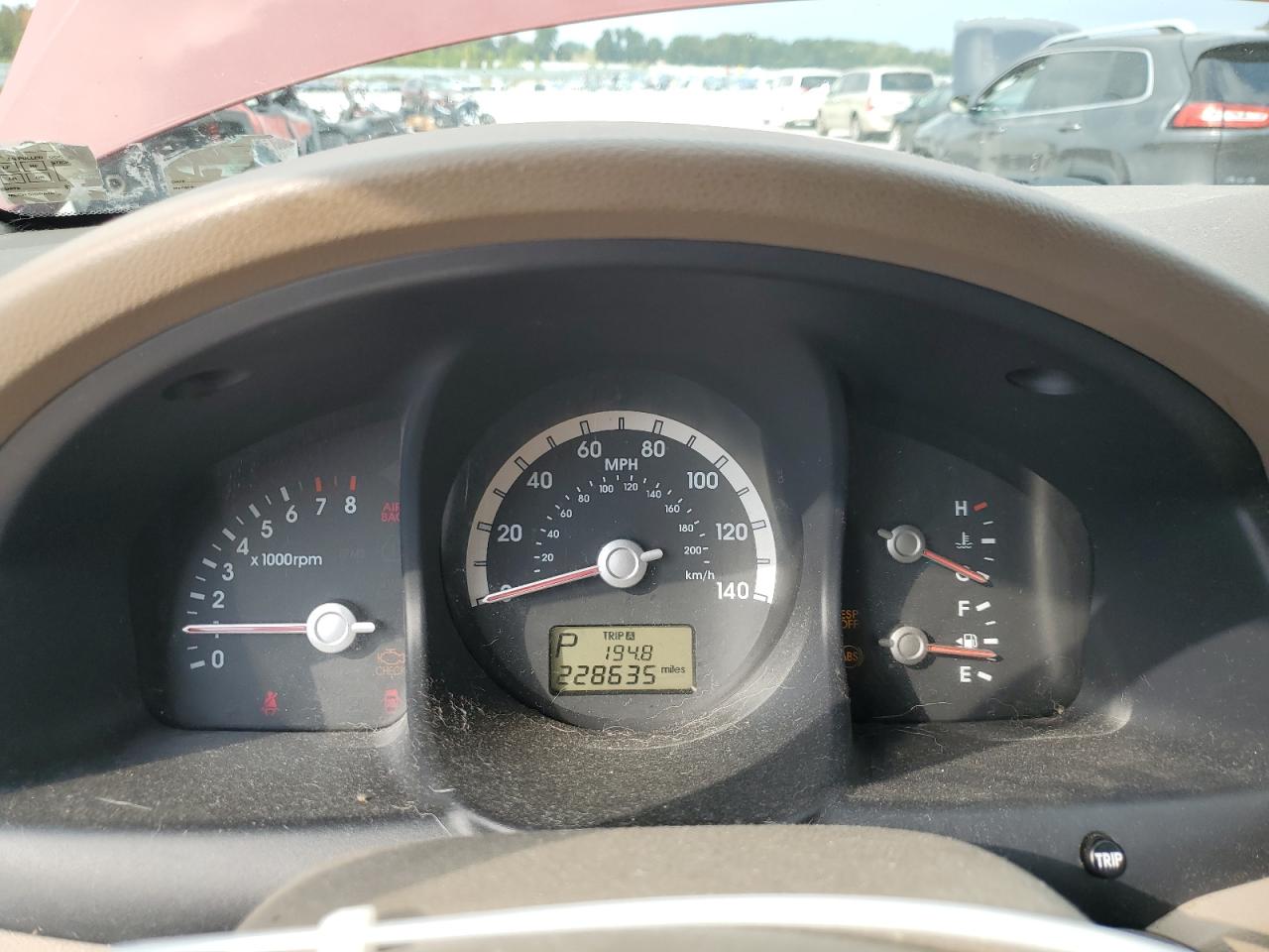 2005 Kia New Sportage Бордовый vin: KNDJF723X57099492