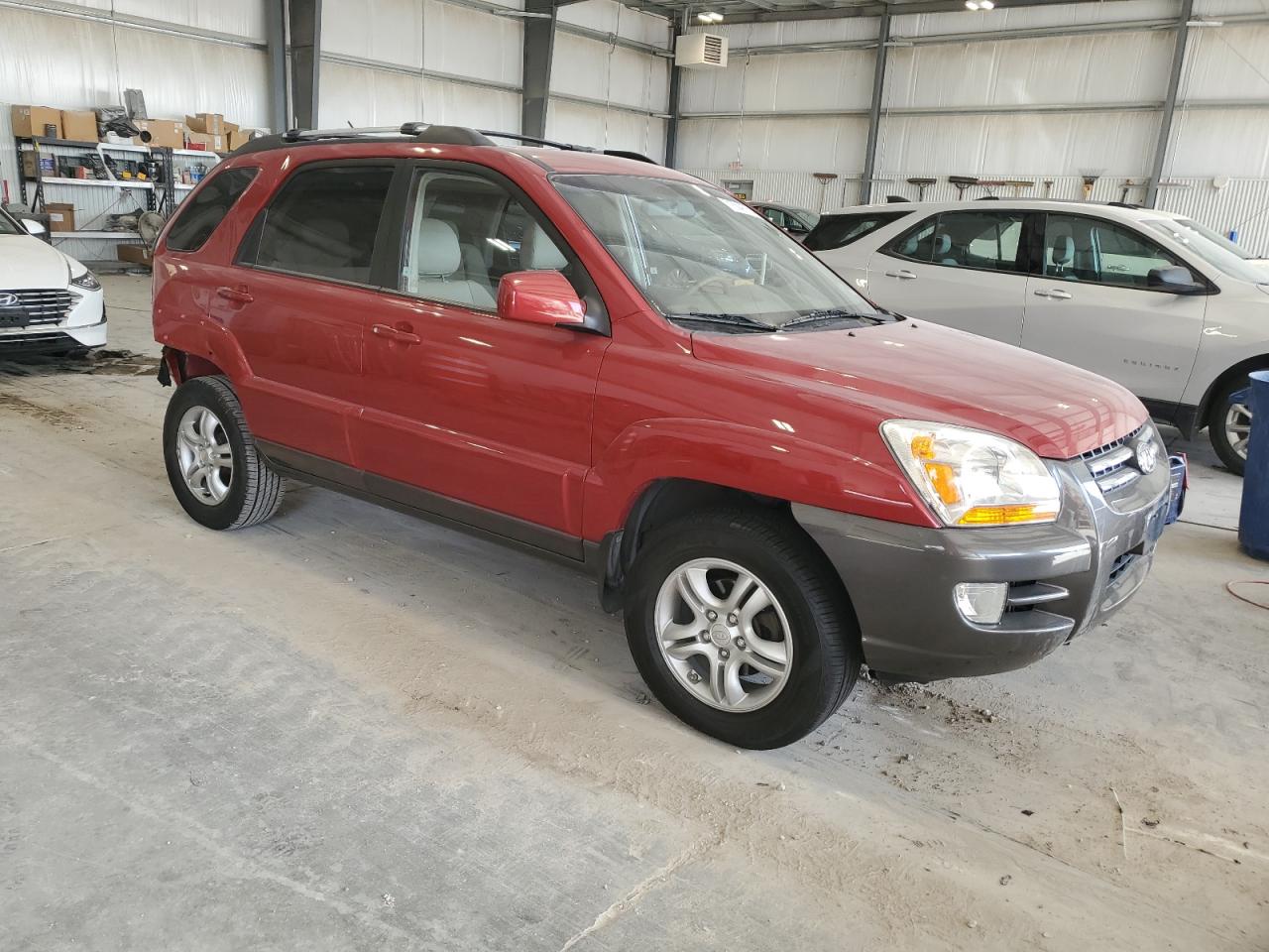 2006 Kia New Sportage Темно-бордовый vin: KNDJF723X67200824