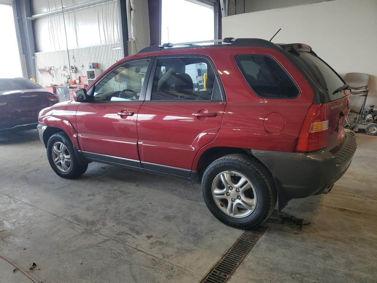 2006 Kia New Sportage Темно-бордовый vin: KNDJF723X67200824