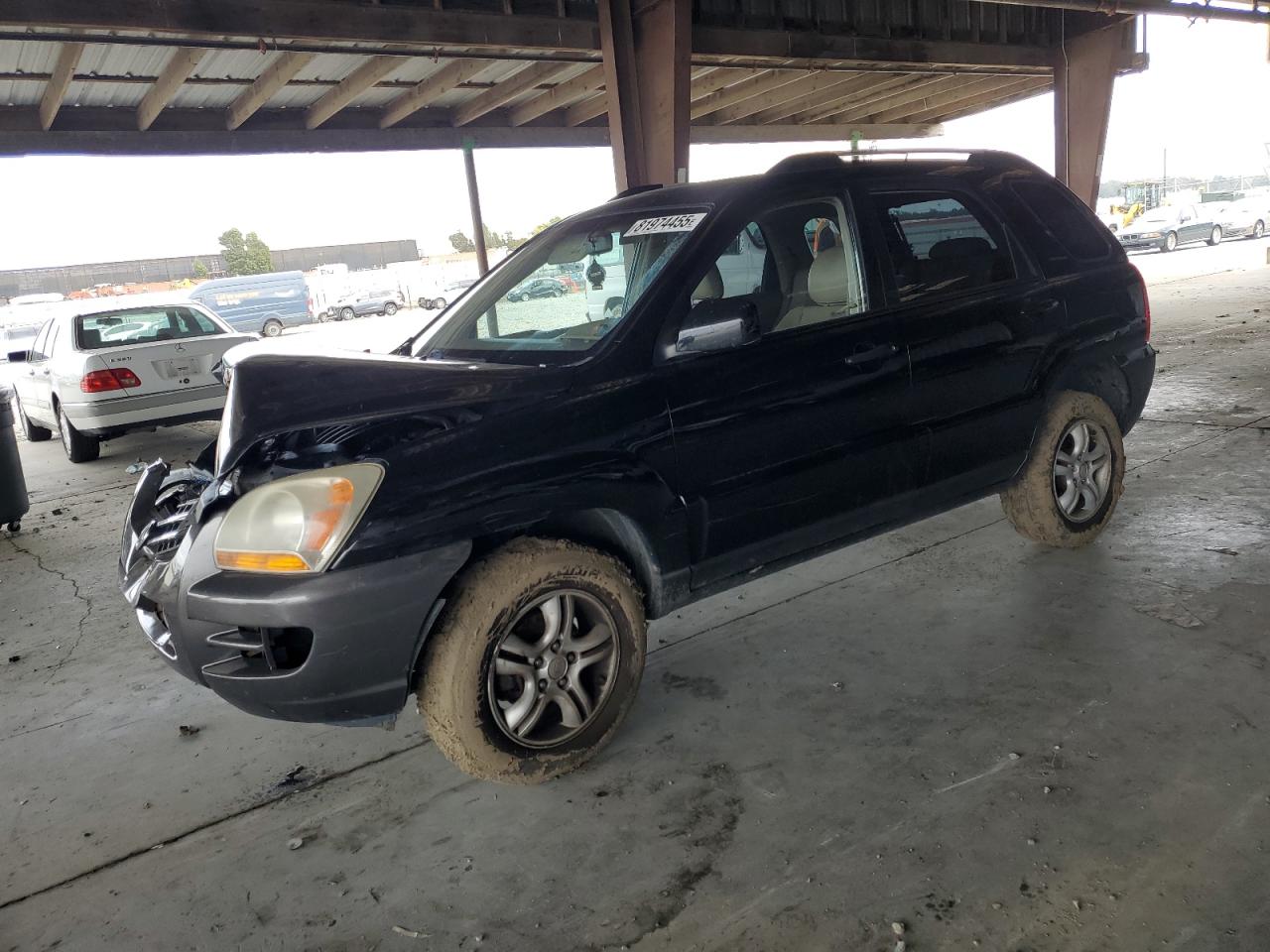 2006 Kia New Sportage Black vin: KNDJF723X67240871