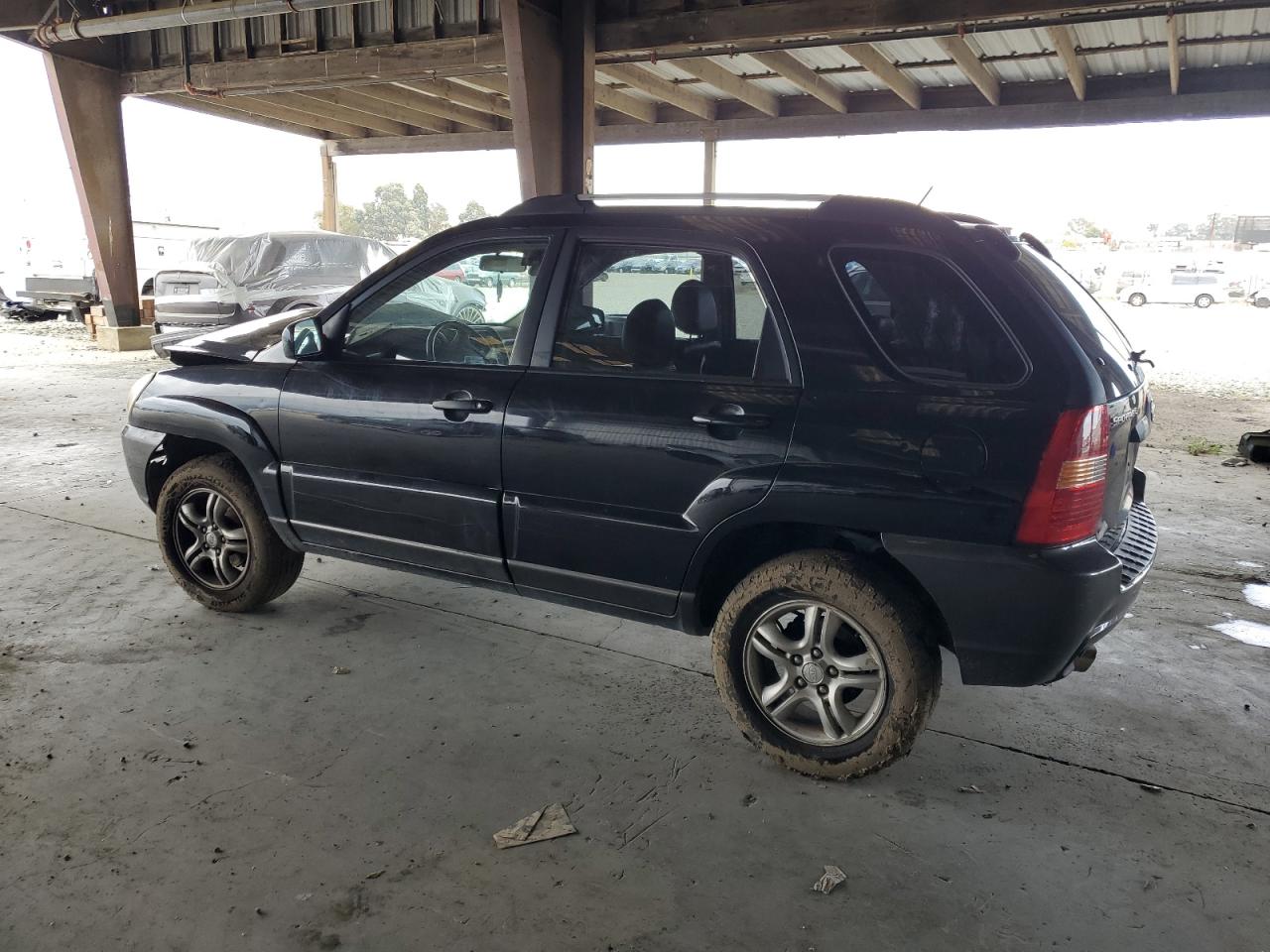 2006 Kia New Sportage Black vin: KNDJF723X67240871
