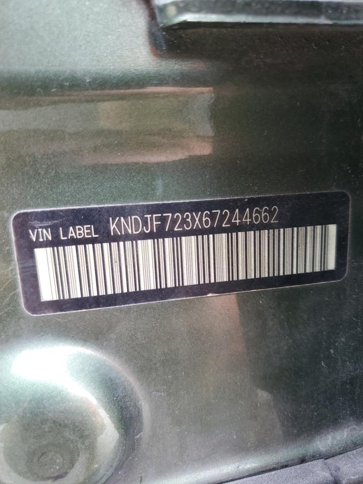 2006 Kia New Sportage    Green vin: KNDJF723X67244662
