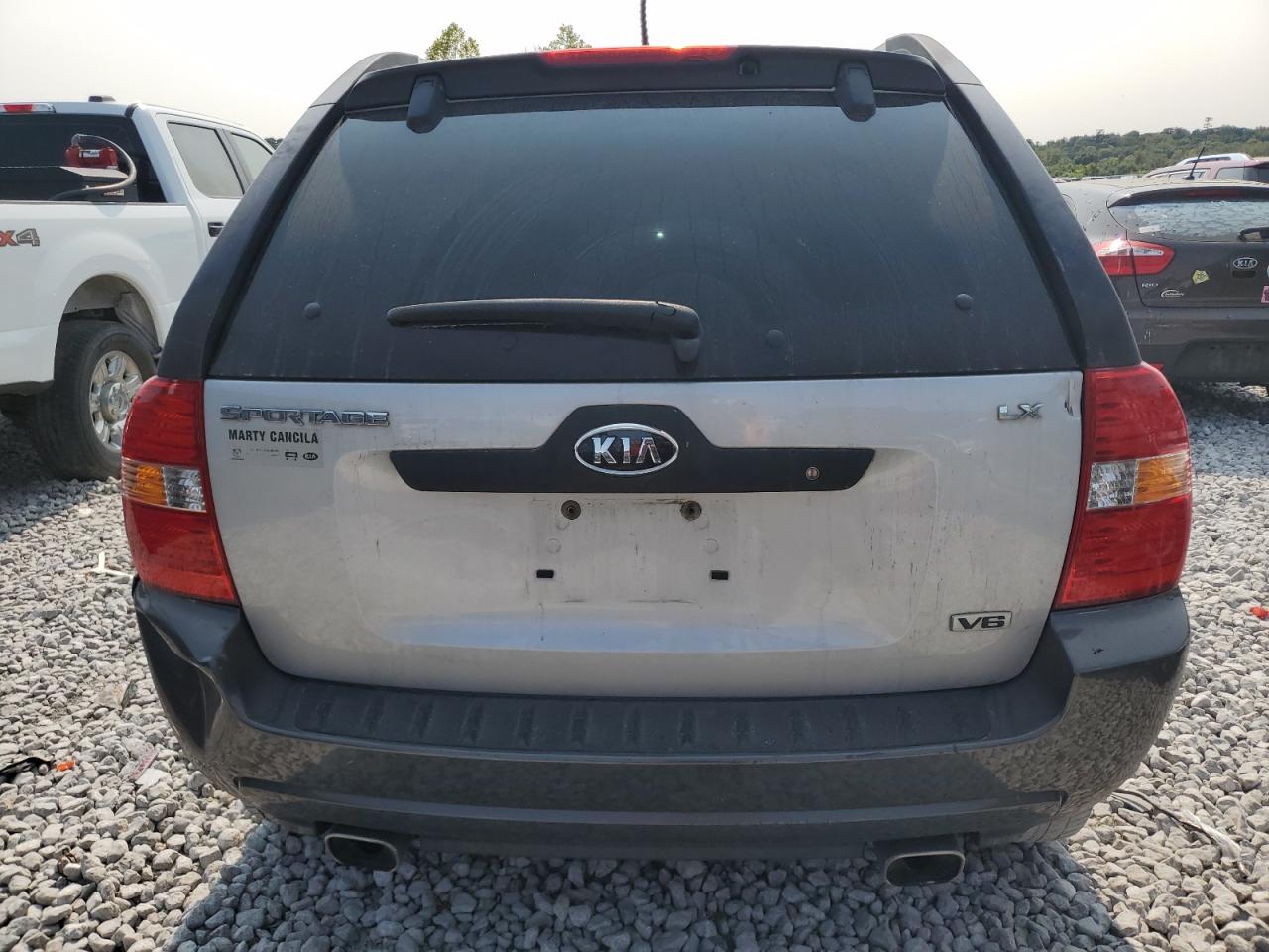 2006 Kia New Sportage Gray vin: KNDJF723X67265303