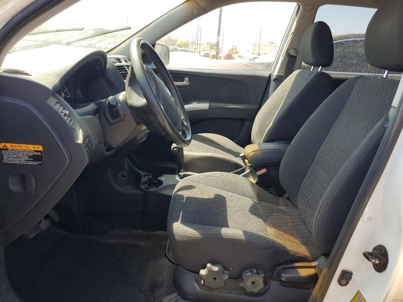 2006 Kia Sportage Lx White vin: KNDJF723X67282280