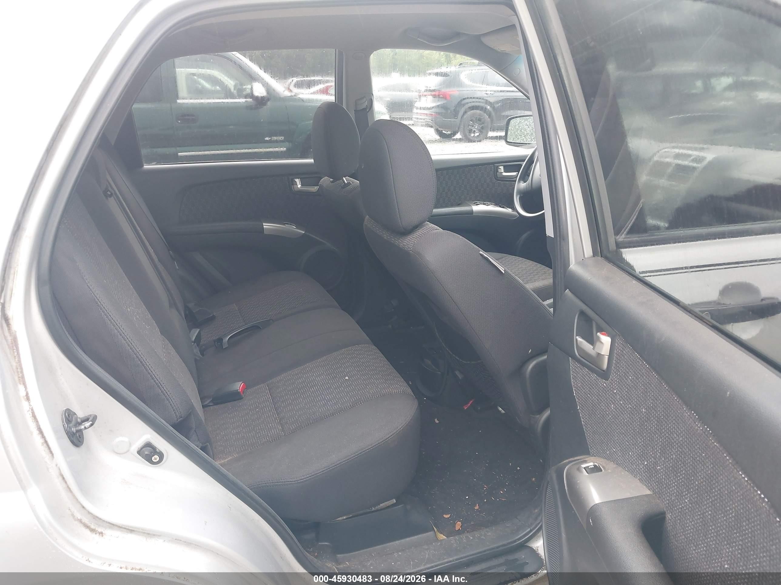 2007 Kia Sportage Lx V6 Silver vin: KNDJF723X77441686