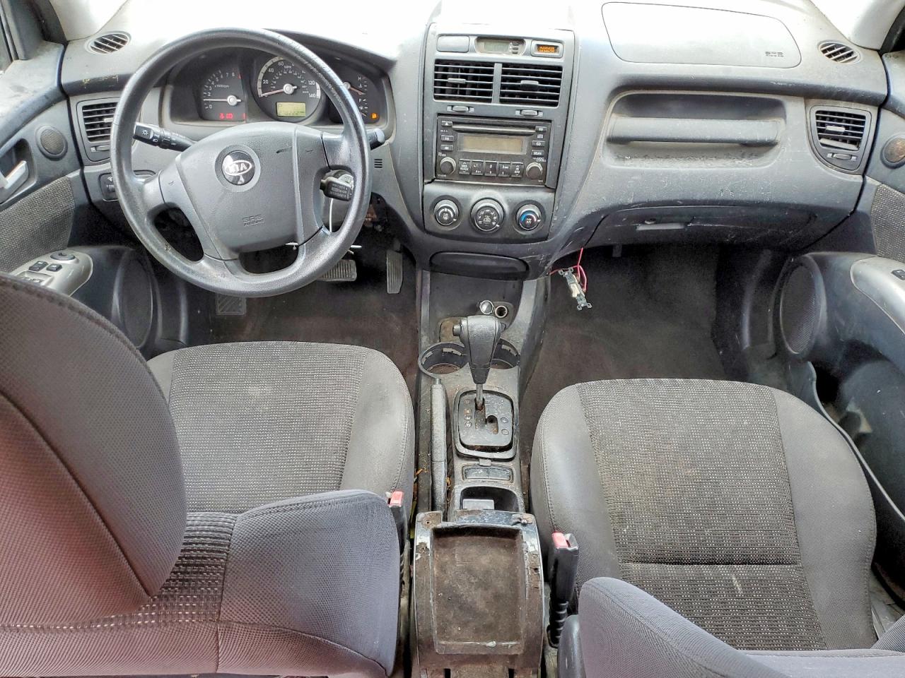 2006 Kia New Sportage Gray vin: KNDJF724067241407