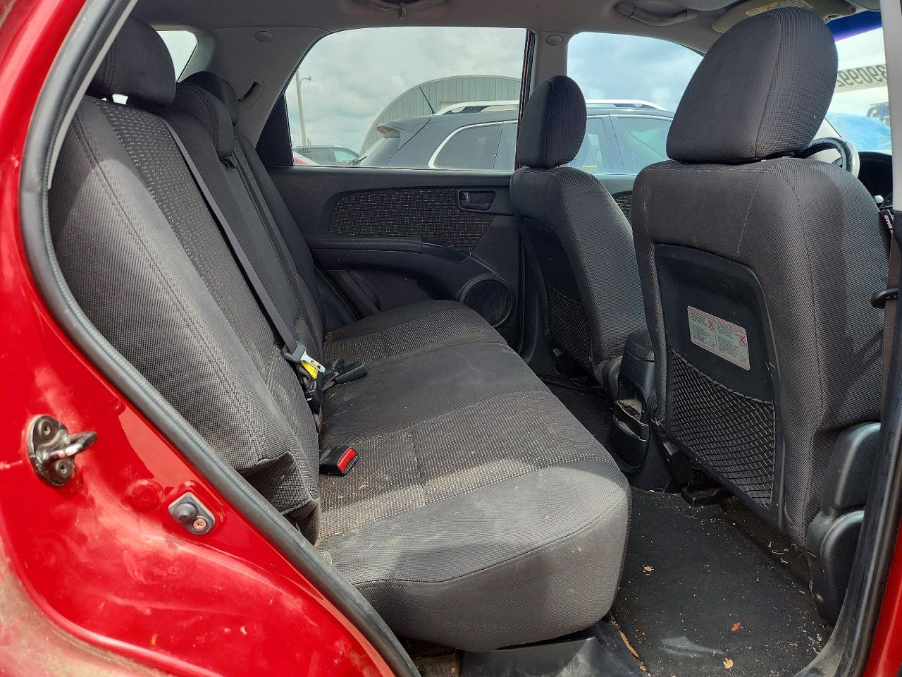 2008 Kia Sportage Lx Red vin: KNDJF724087452626