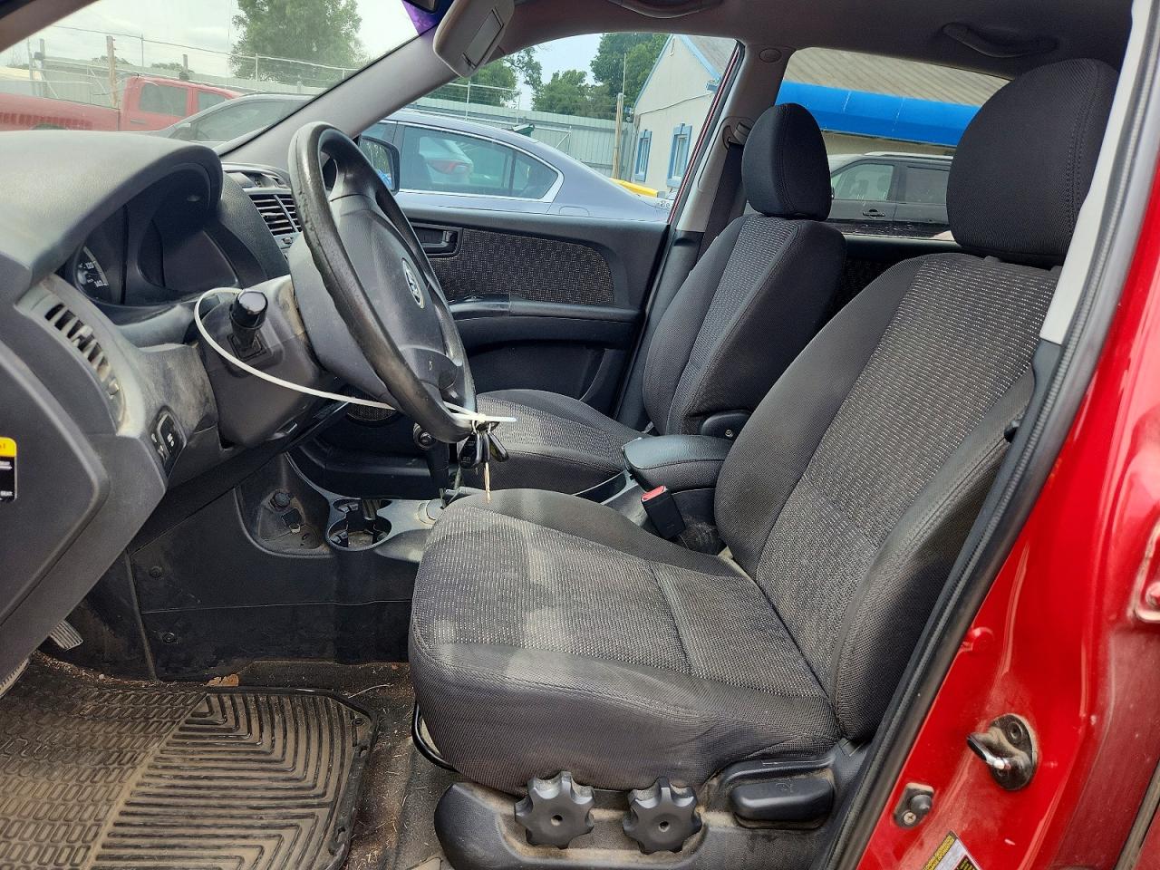 2008 Kia Sportage Lx Red vin: KNDJF724087452626