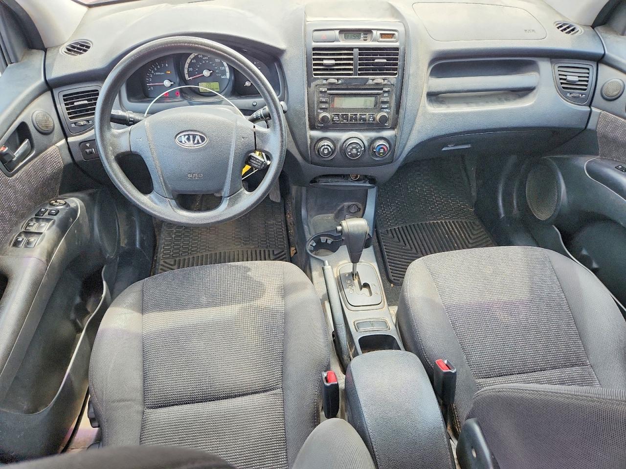 2008 Kia Sportage Lx Red vin: KNDJF724087452626