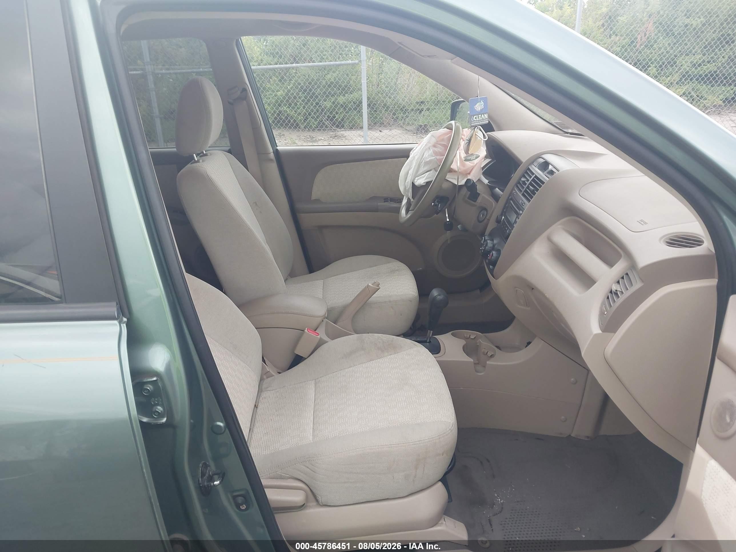 2008 Kia Sportage Lx Зеленый vin: KNDJF724087467353