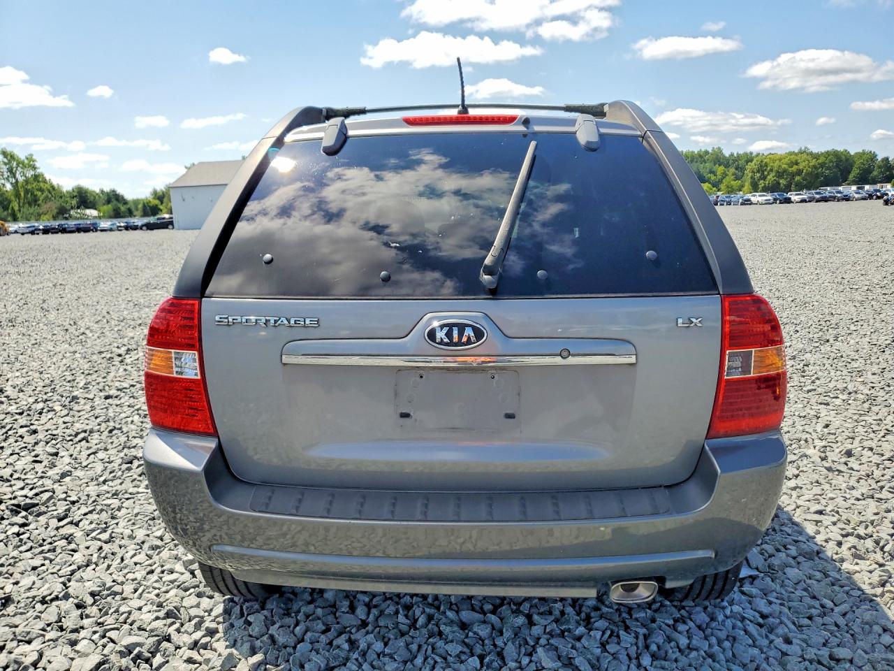 2008 Kia Sportage Lx Gray vin: KNDJF724087529785