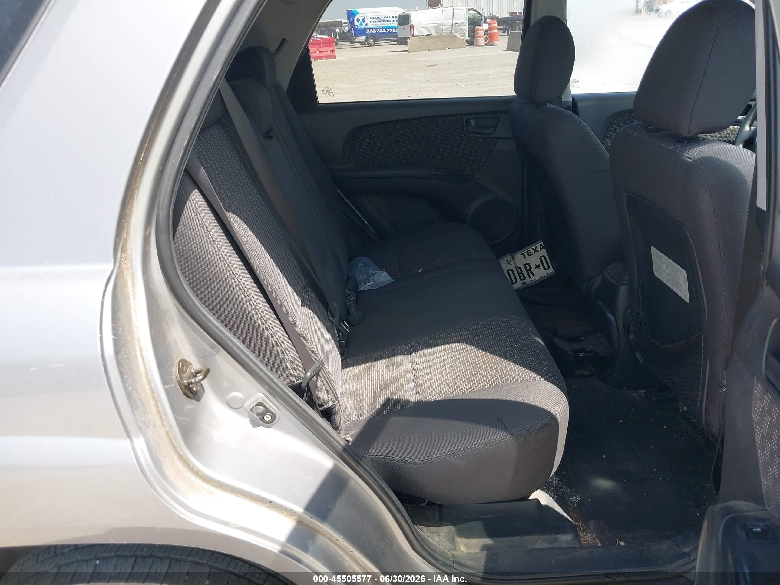 2006 Kia Sportage Lx Gray vin: KNDJF724167189799