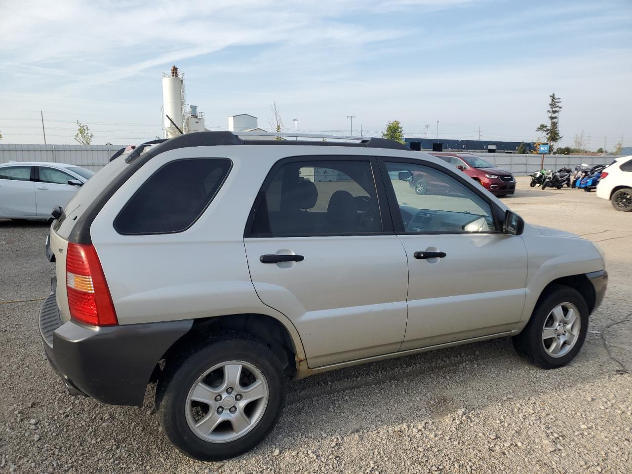 2006 Kia New Sportage Silver vin: KNDJF724167291314