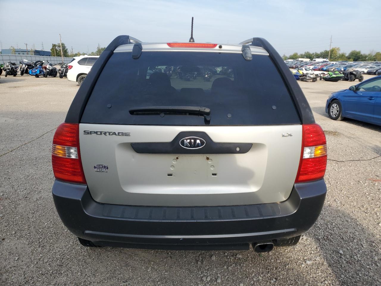 2006 Kia New Sportage Silver vin: KNDJF724167291314