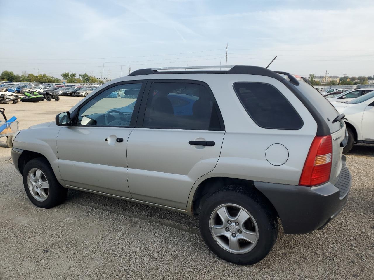 2006 Kia New Sportage Silver vin: KNDJF724167291314