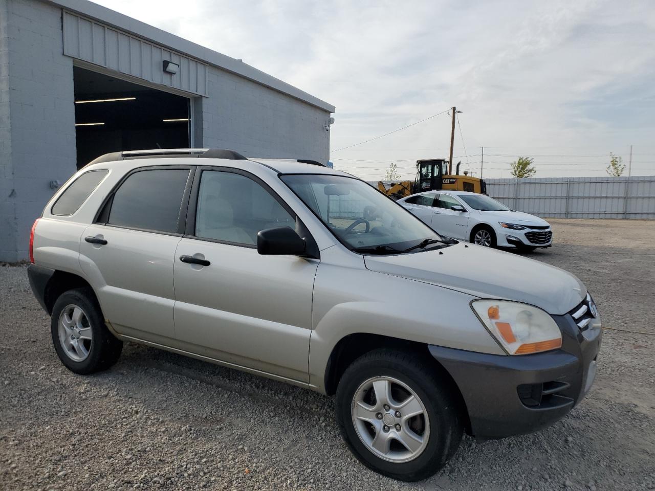 2006 Kia New Sportage Silver vin: KNDJF724167291314