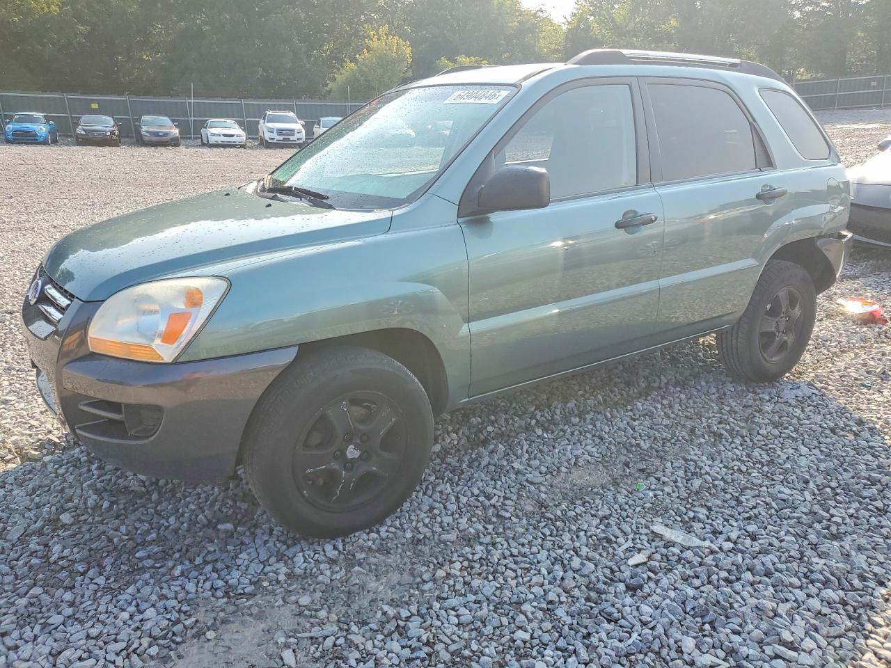 2007 Kia Sportage Lx Green vin: KNDJF724177322482