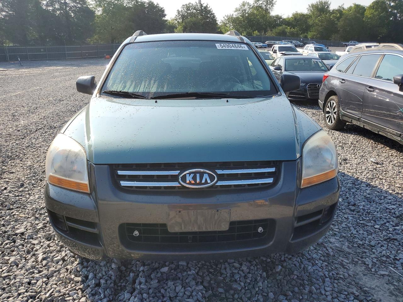 2007 Kia Sportage Lx Green vin: KNDJF724177322482