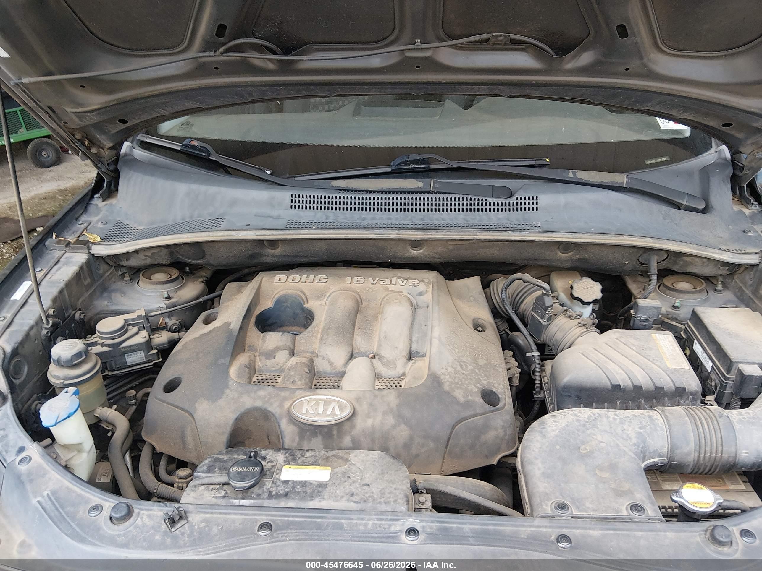2007 Kia Sportage Lx Black vin: KNDJF724177447384