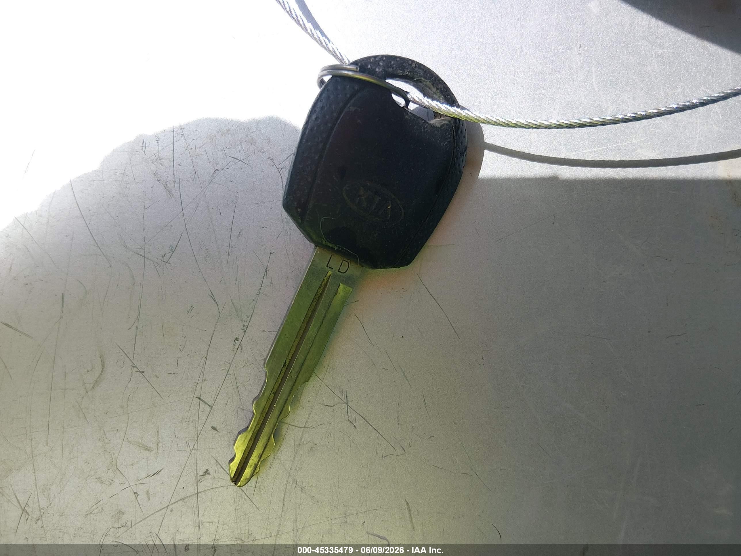 2006 Kia Sportage Lx Blue vin: KNDJF724267222714