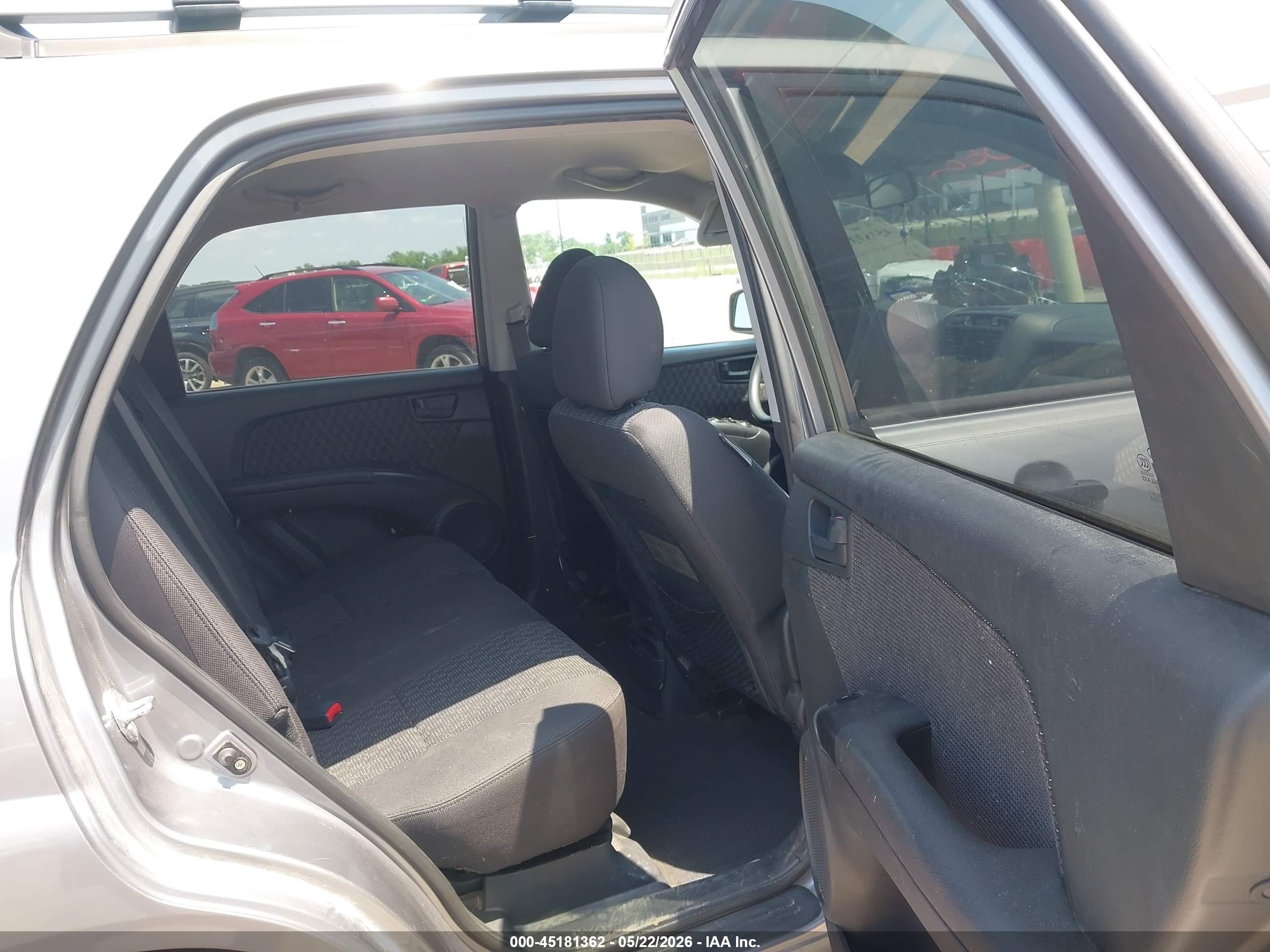 2008 Kia Sportage Lx Gray vin: KNDJF724287492173
