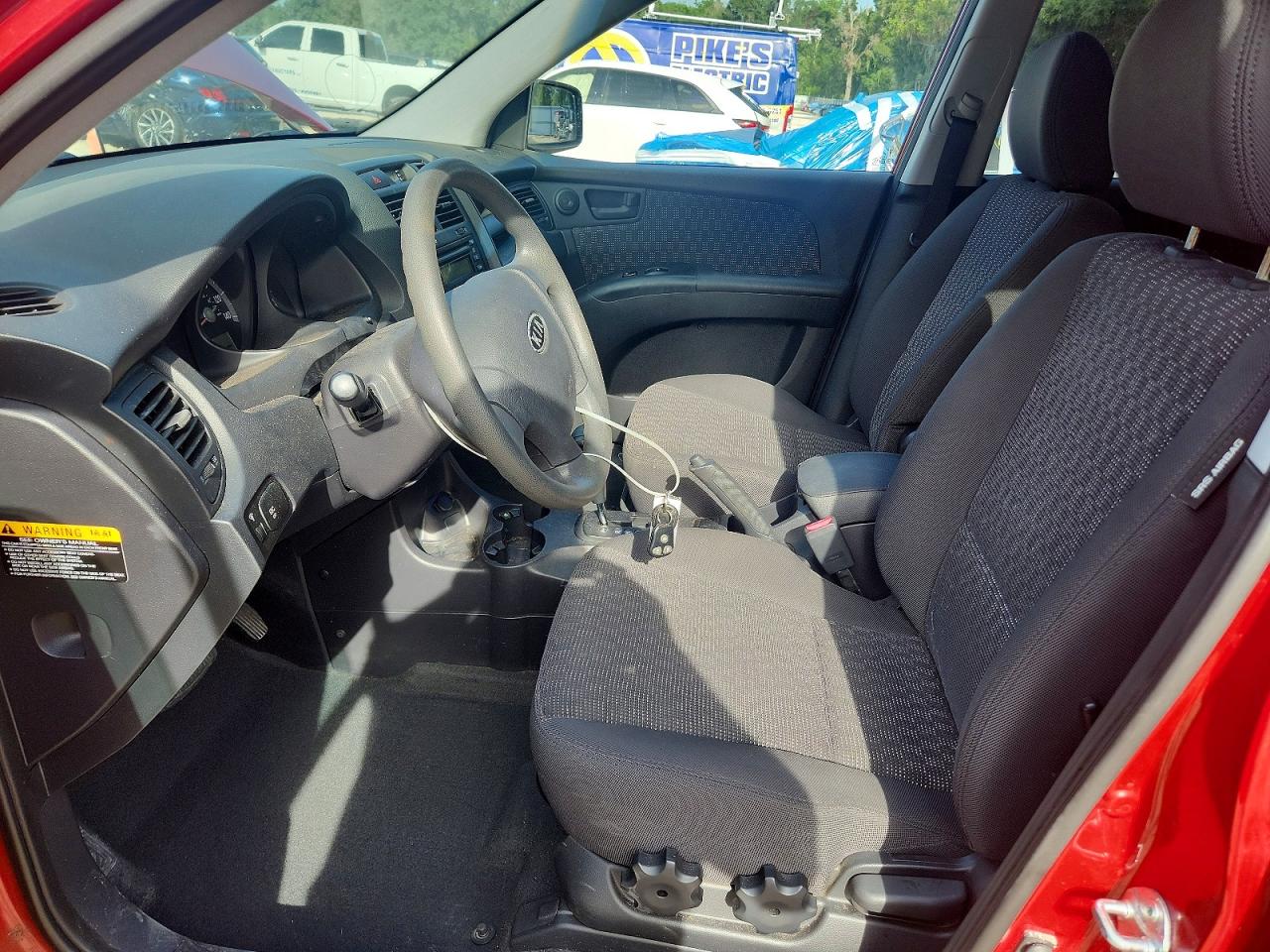 2008 Kia Sportage Lx Red vin: KNDJF724287500062