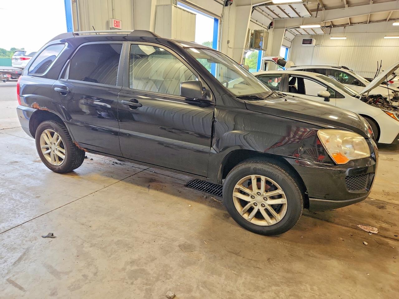 2009 Kia Sportage Lx Black vin: KNDJF724297592467