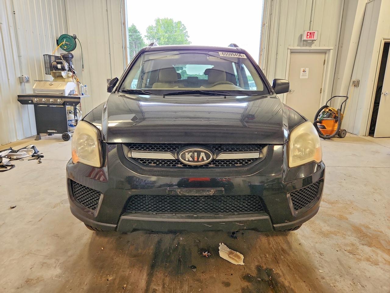 2009 Kia Sportage Lx Black vin: KNDJF724297592467
