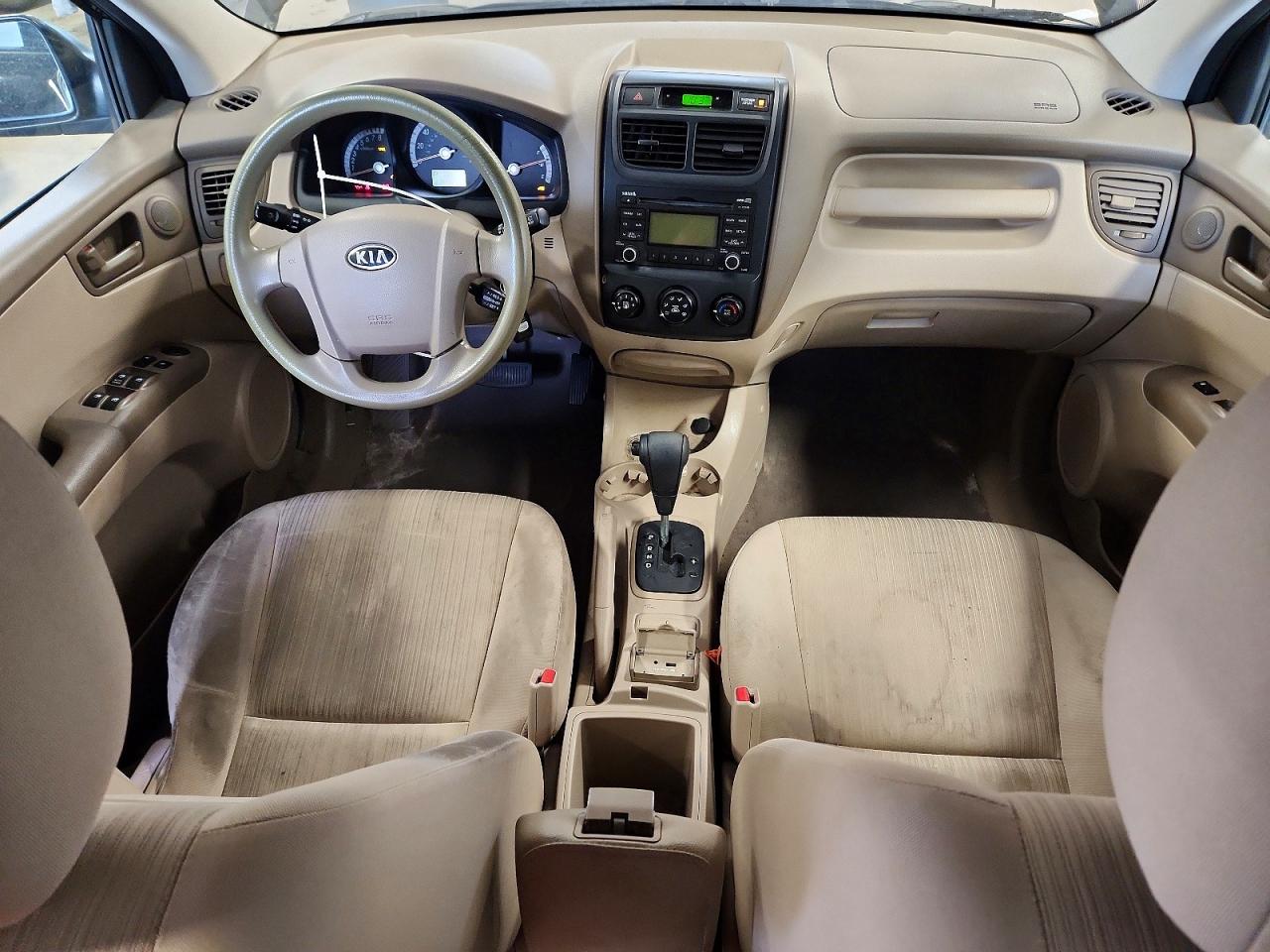 2009 Kia Sportage Lx Black vin: KNDJF724297592467