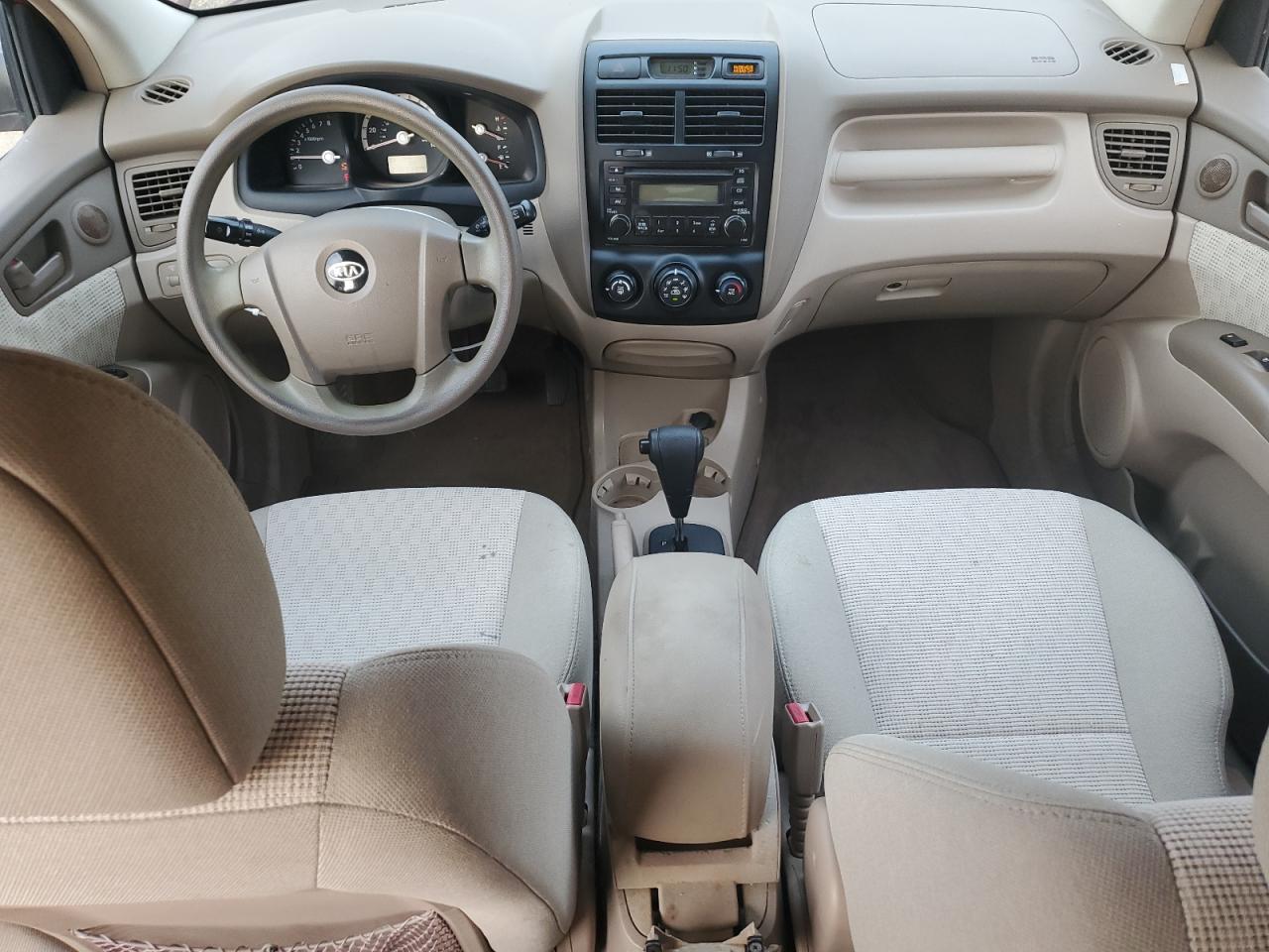 2005 Kia New Sportage Burgundy vin: KNDJF724357046609