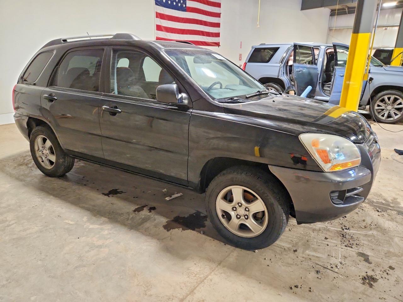 2005 Kia Sportage Lx Серый vin: KNDJF724357115685