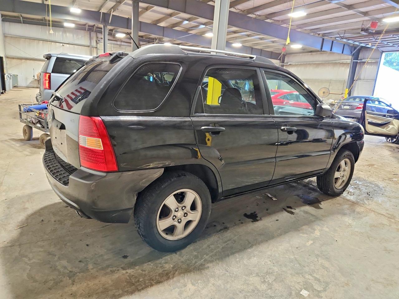 2005 Kia Sportage Lx Серый vin: KNDJF724357115685