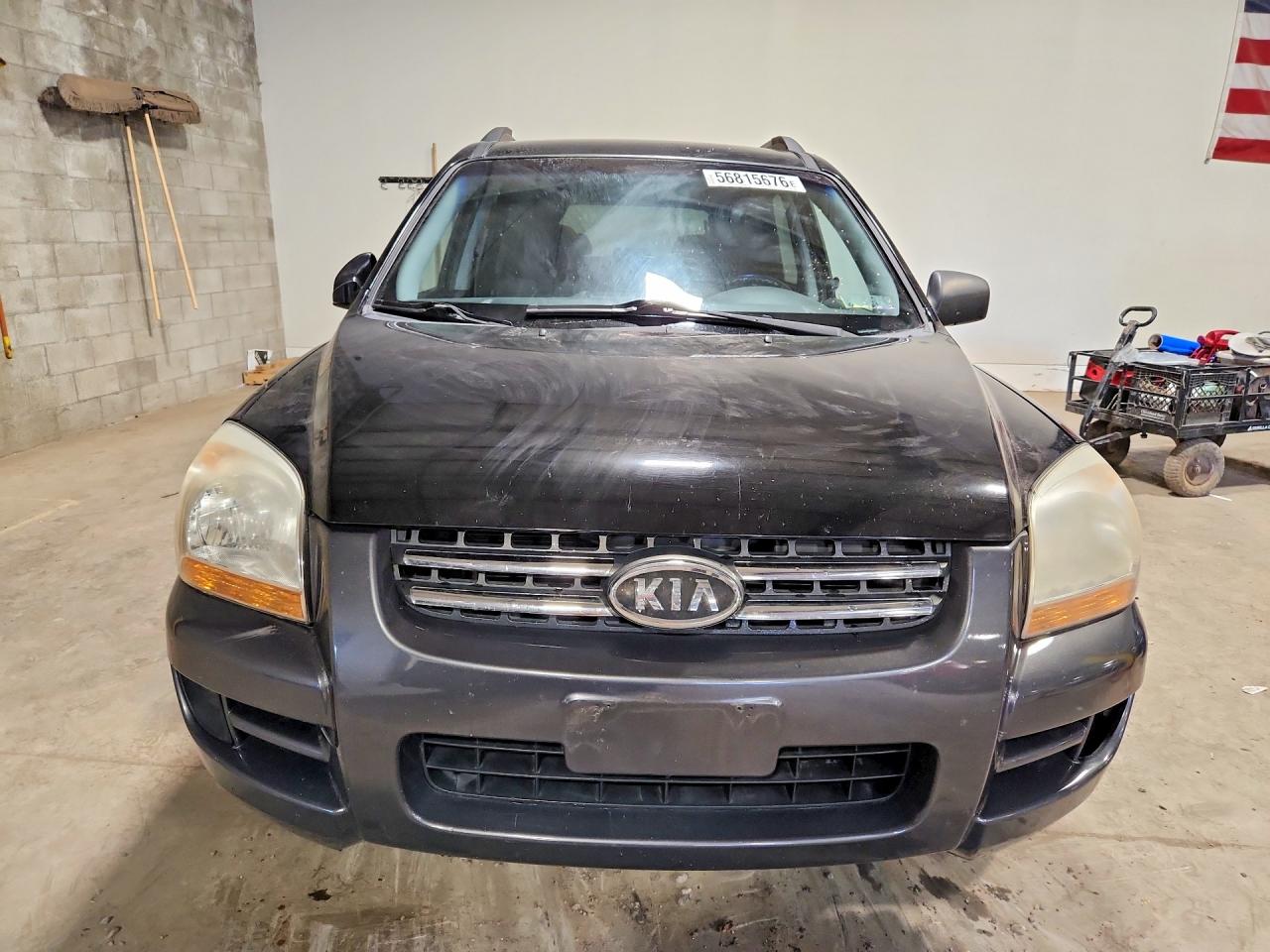 2005 Kia Sportage Lx Серый vin: KNDJF724357115685