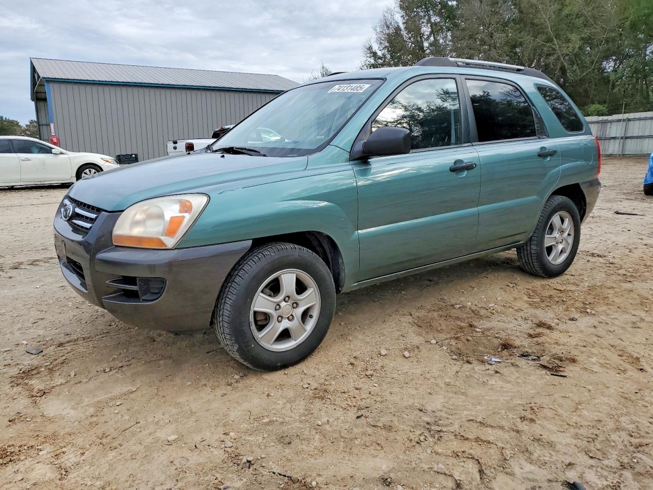 2006 Kia New Sportage Green vin: KNDJF724367182210