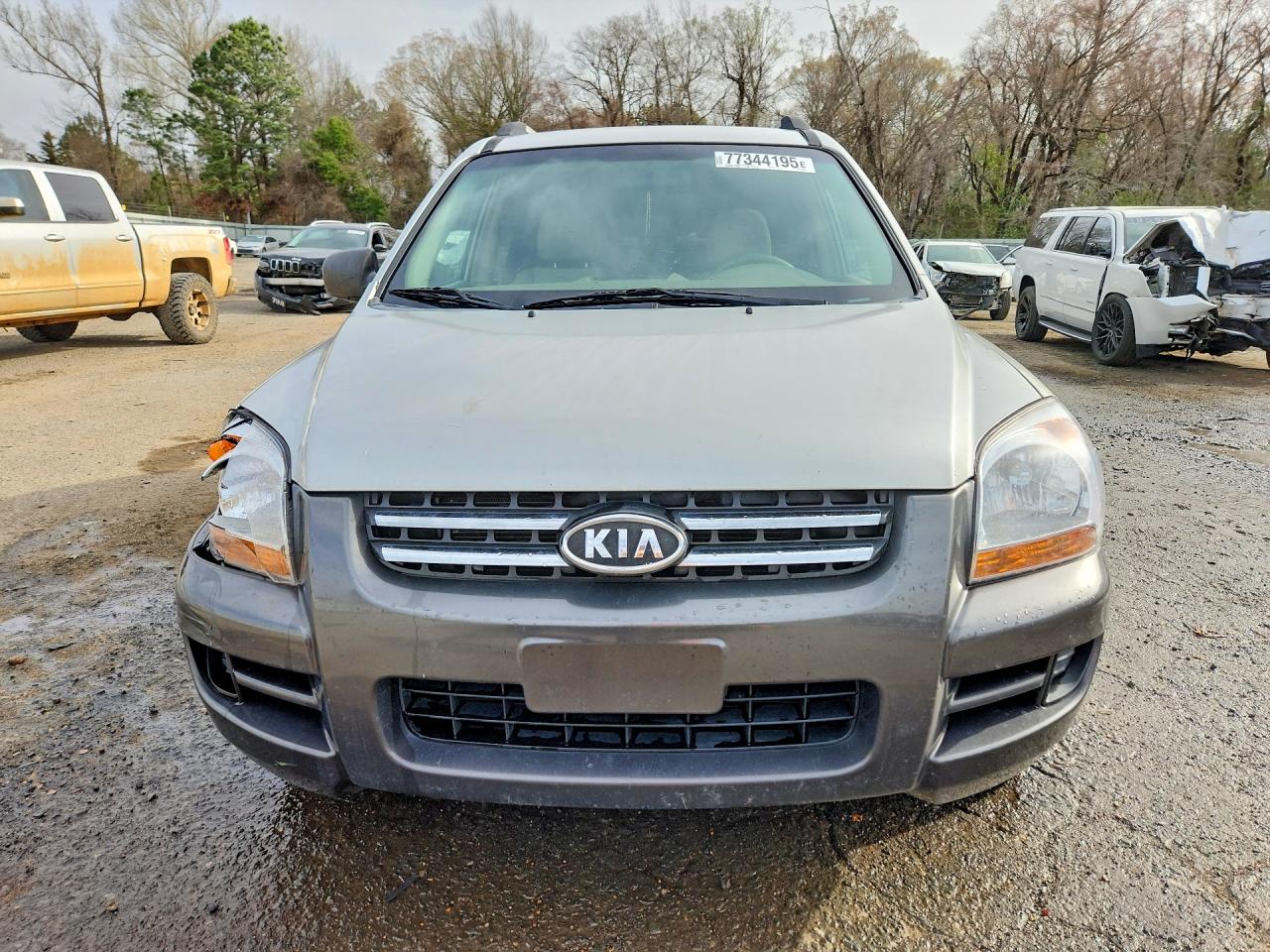 2006 Kia Sportage Lx Gray vin: KNDJF724367188623