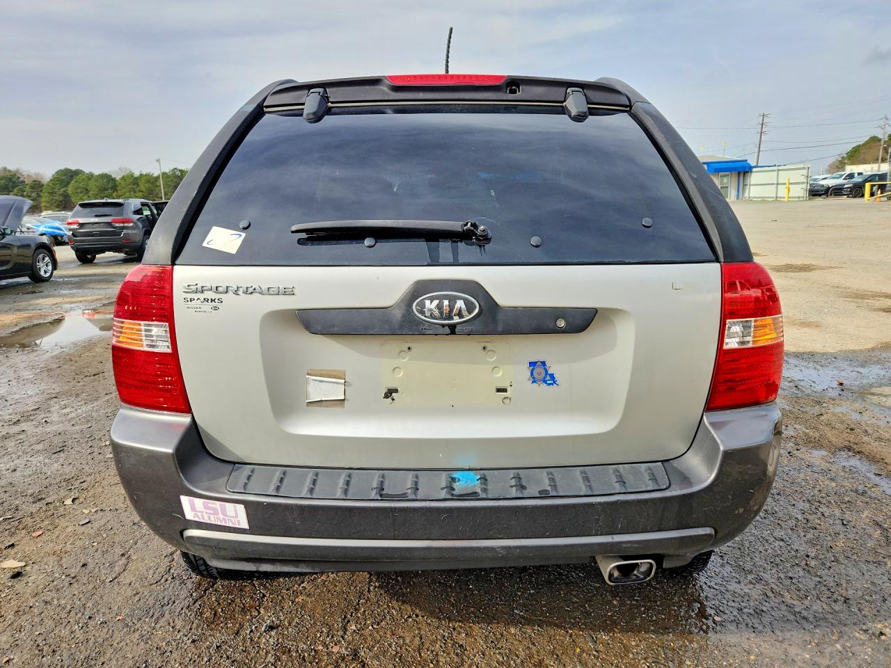2006 Kia Sportage Lx Gray vin: KNDJF724367188623
