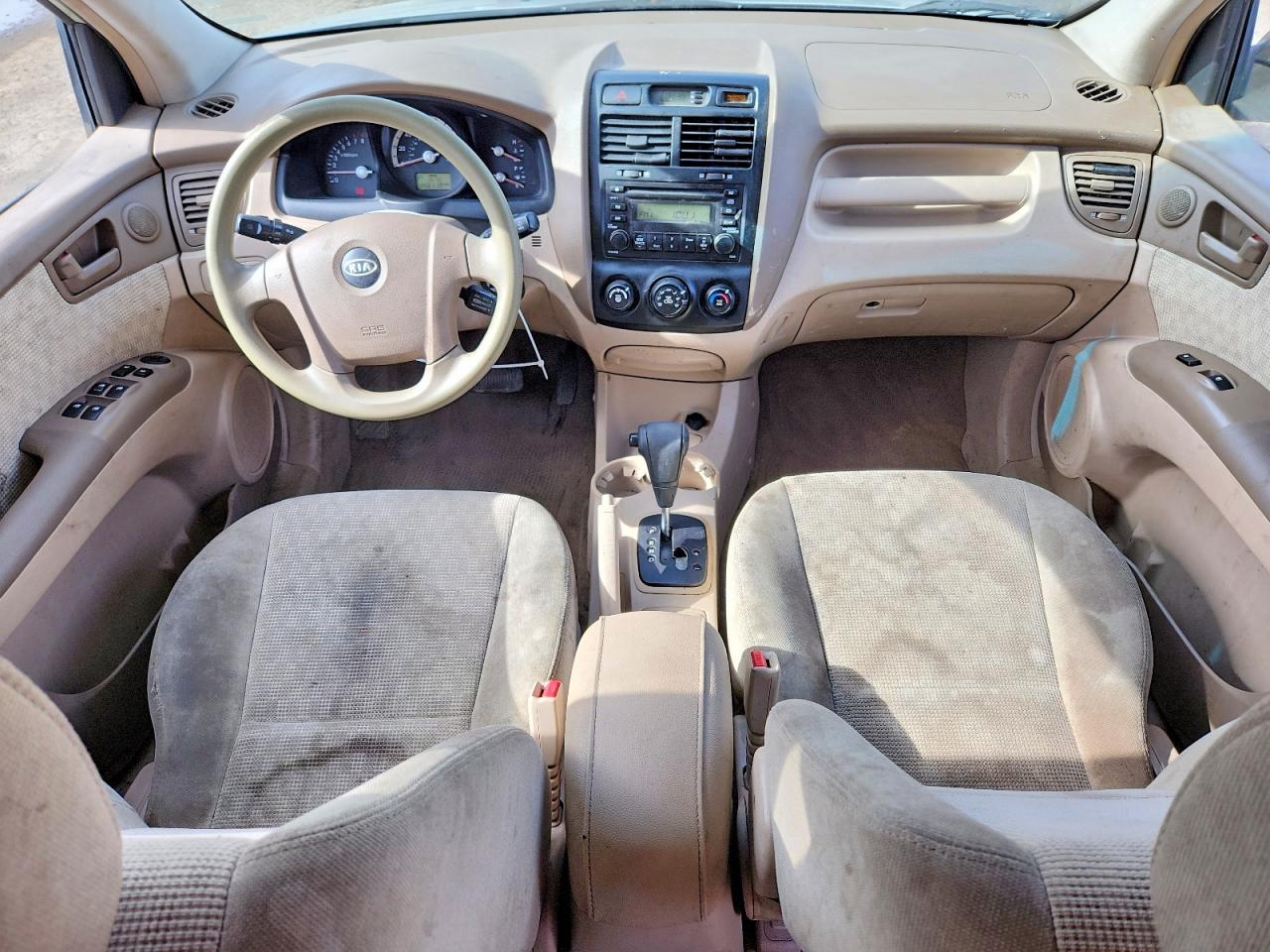 2006 Kia Sportage Lx Gray vin: KNDJF724367188623