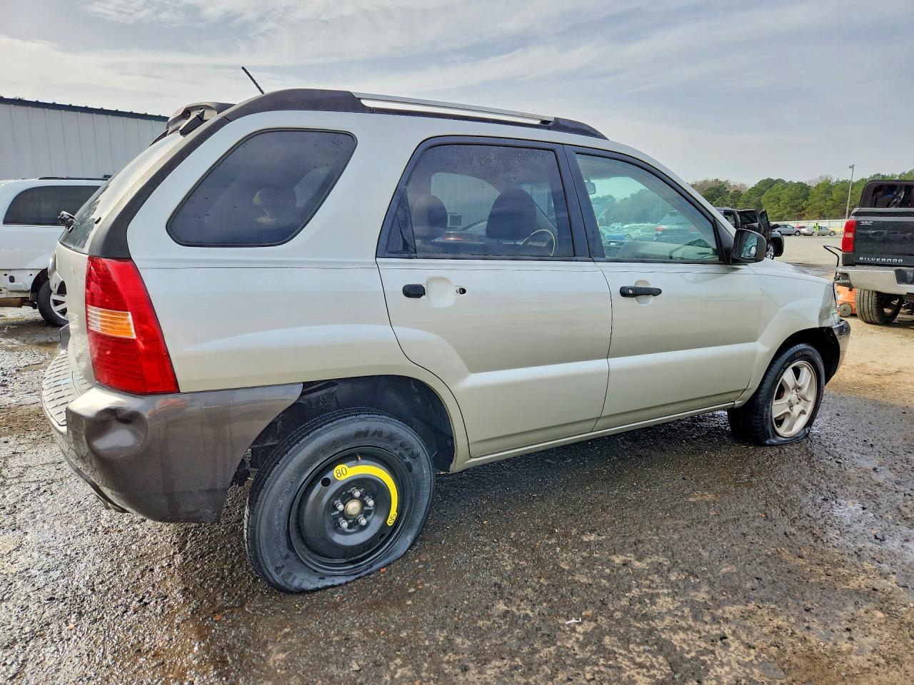 2006 Kia Sportage Lx Gray vin: KNDJF724367188623