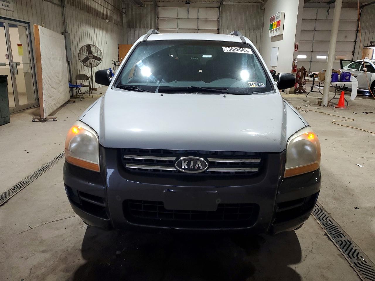 2006 Kia New Sportage Silver vin: KNDJF724367246956