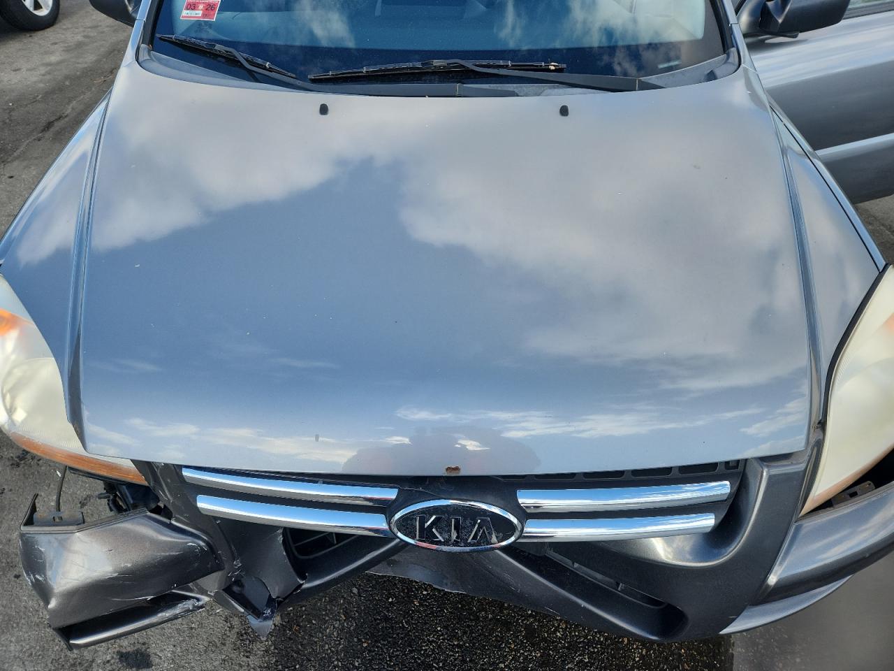 2006 Kia New Sportage Gray vin: KNDJF724367281982