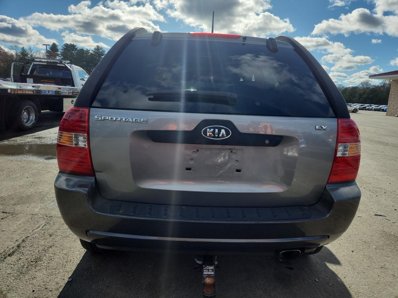 2006 Kia New Sportage Gray vin: KNDJF724367281982