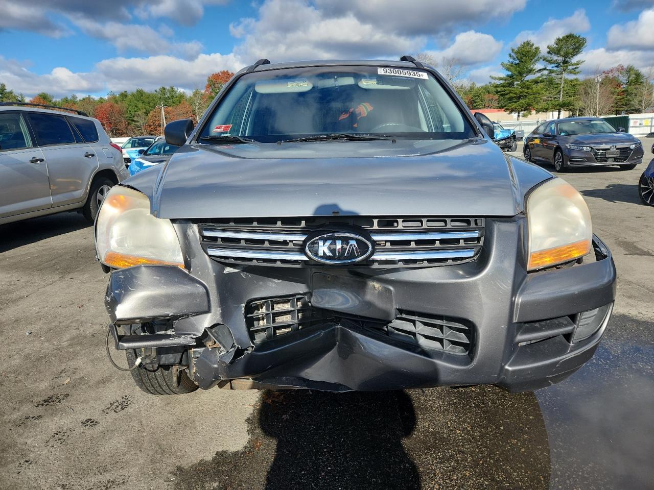 2006 Kia New Sportage Gray vin: KNDJF724367281982