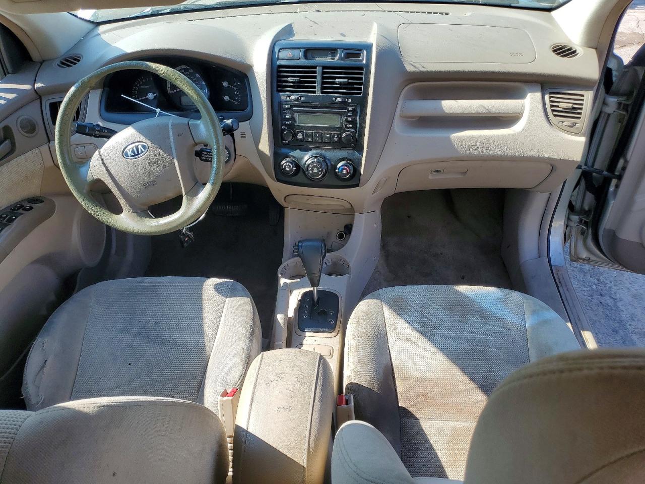 2007 Kia Sportage Lx Beige vin: KNDJF724377333452