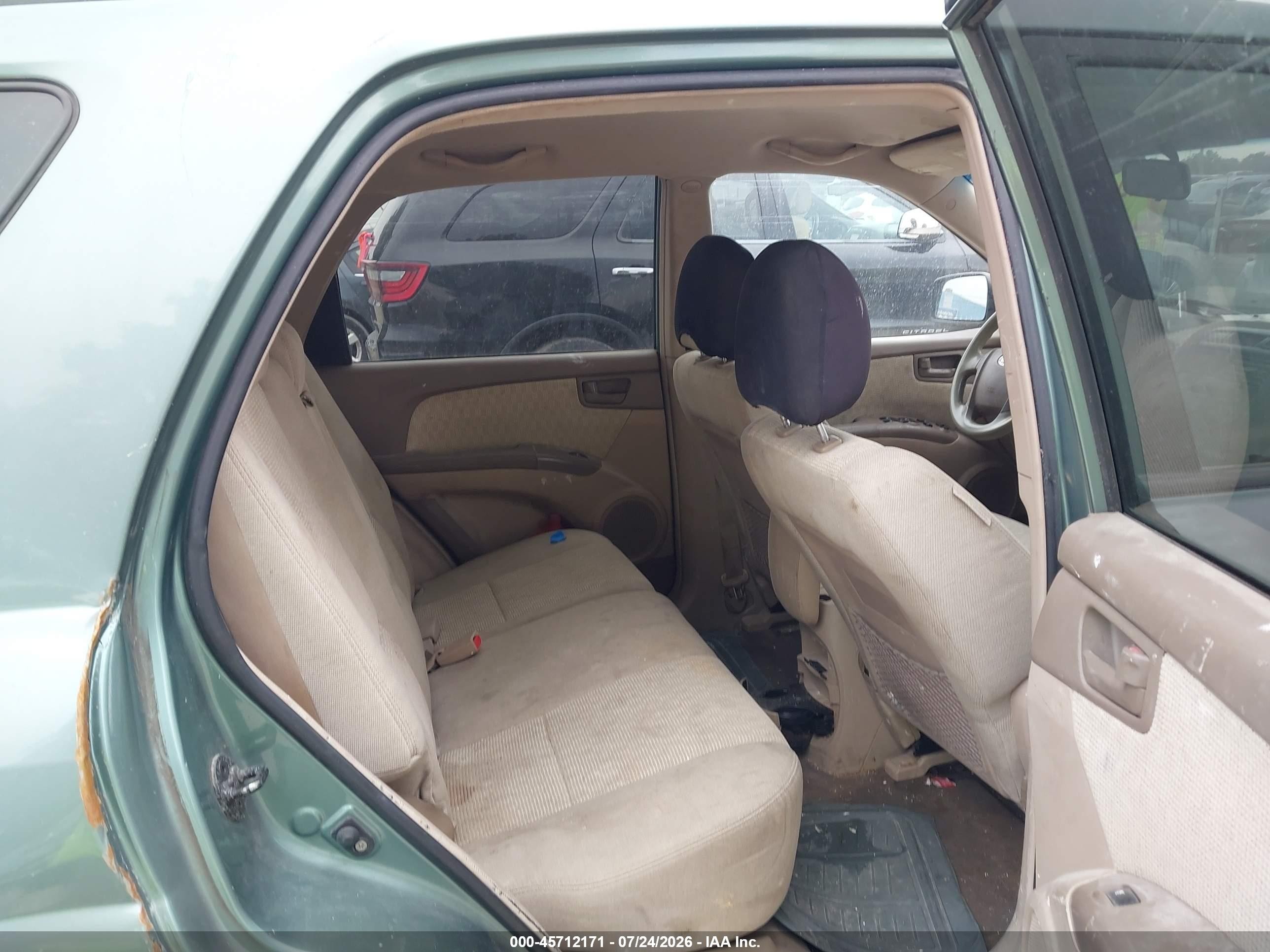 2008 Kia Sportage Lx Green vin: KNDJF724387455701