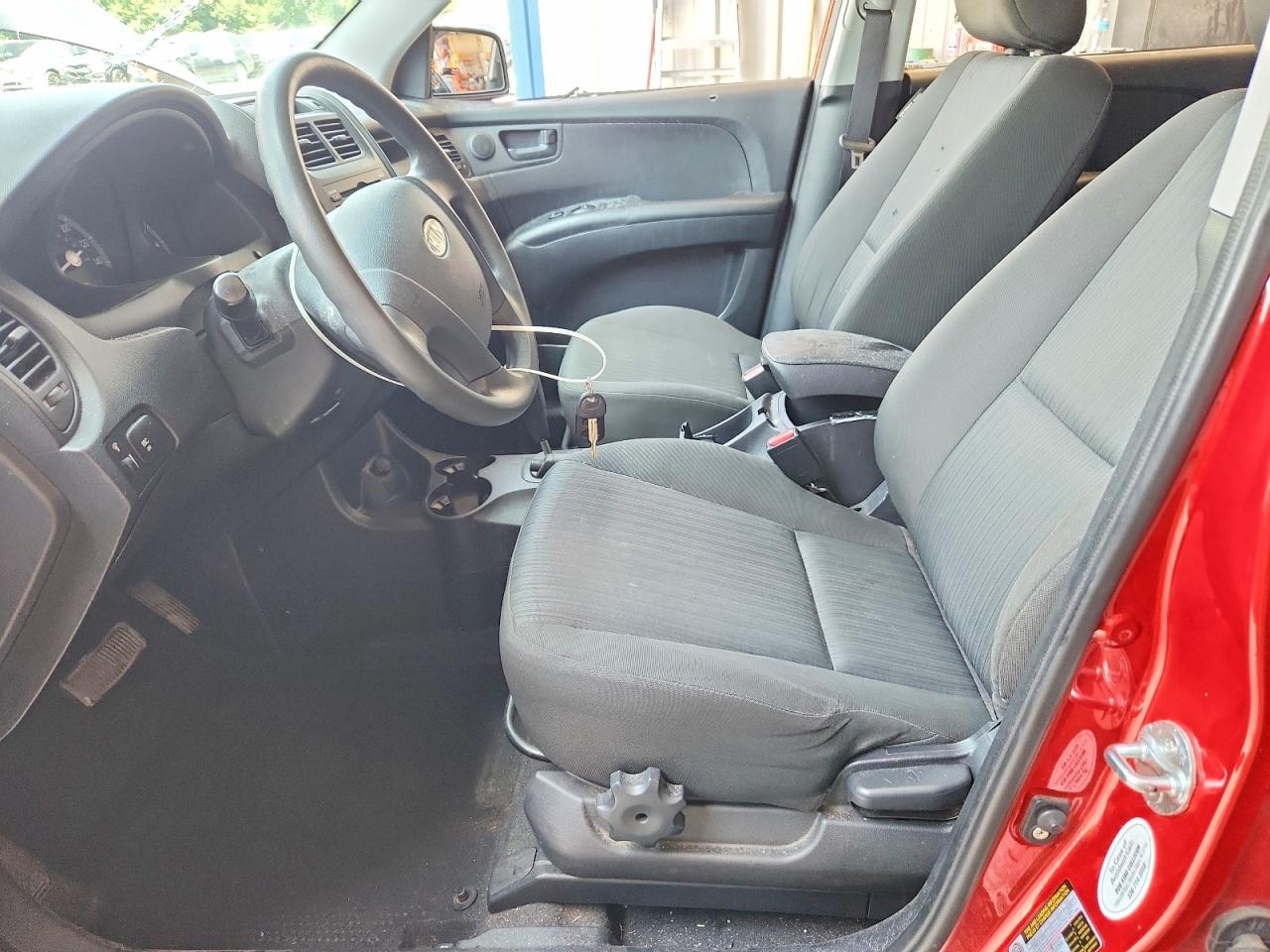 2009 Kia Sportage Lx Red vin: KNDJF724397554293