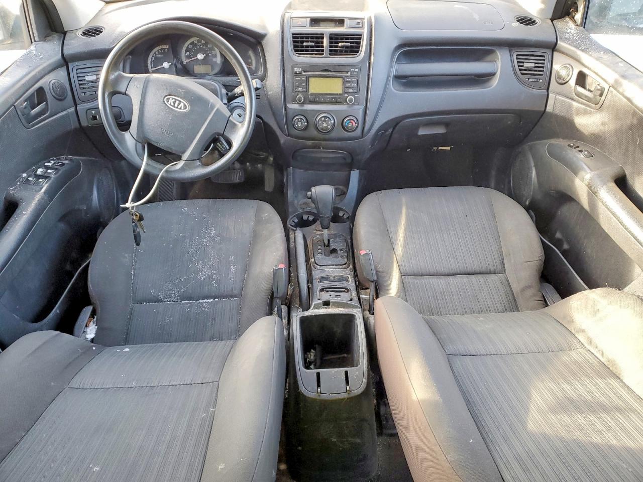 2009 Kia Sportage Lx Silver vin: KNDJF724397568405