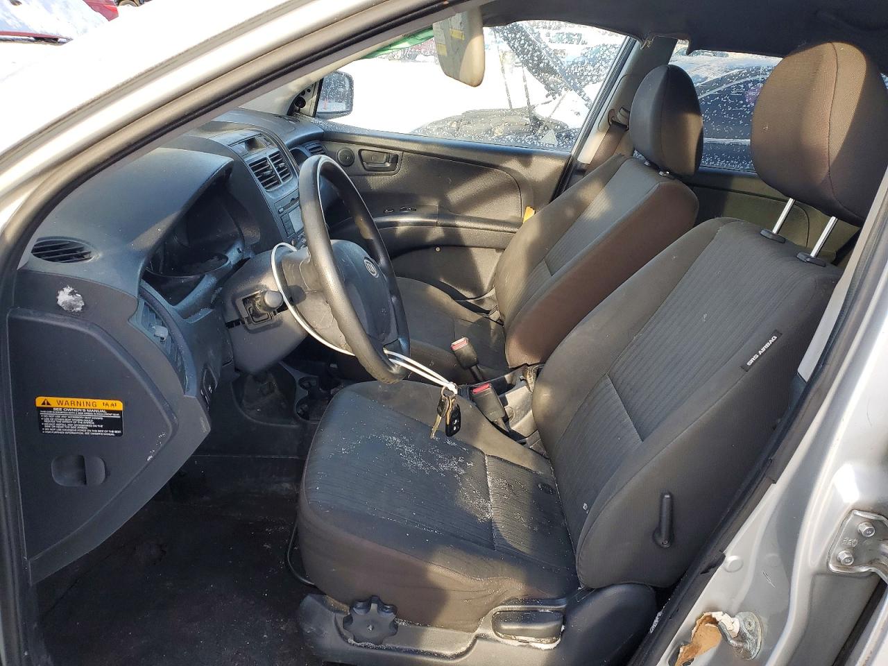 2009 Kia Sportage Lx Silver vin: KNDJF724397568405