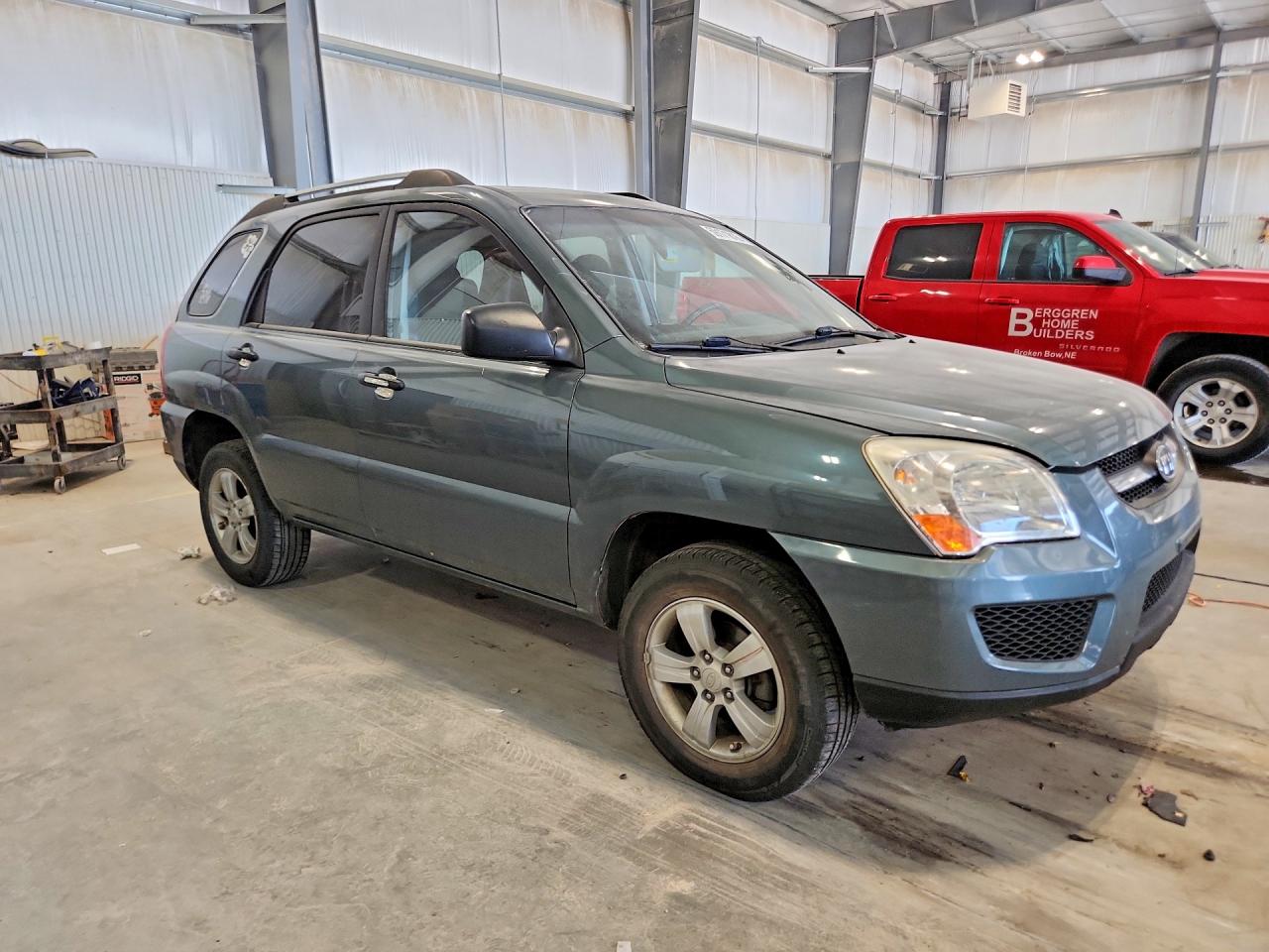2009 Kia Sportage Lx Blue vin: KNDJF724397576097
