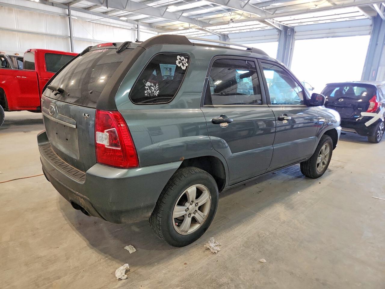 2009 Kia Sportage Lx Blue vin: KNDJF724397576097