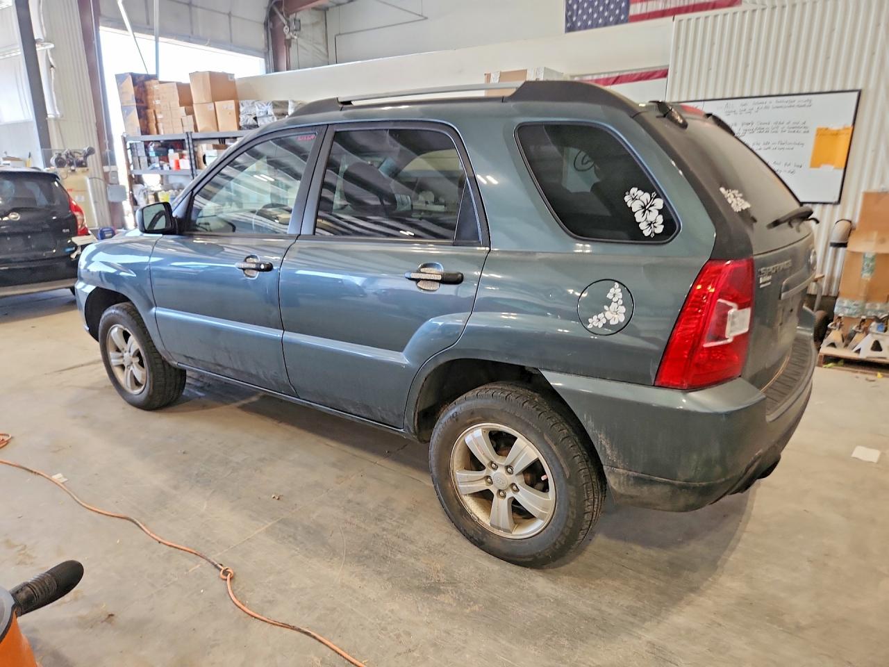 2009 Kia Sportage Lx Blue vin: KNDJF724397576097